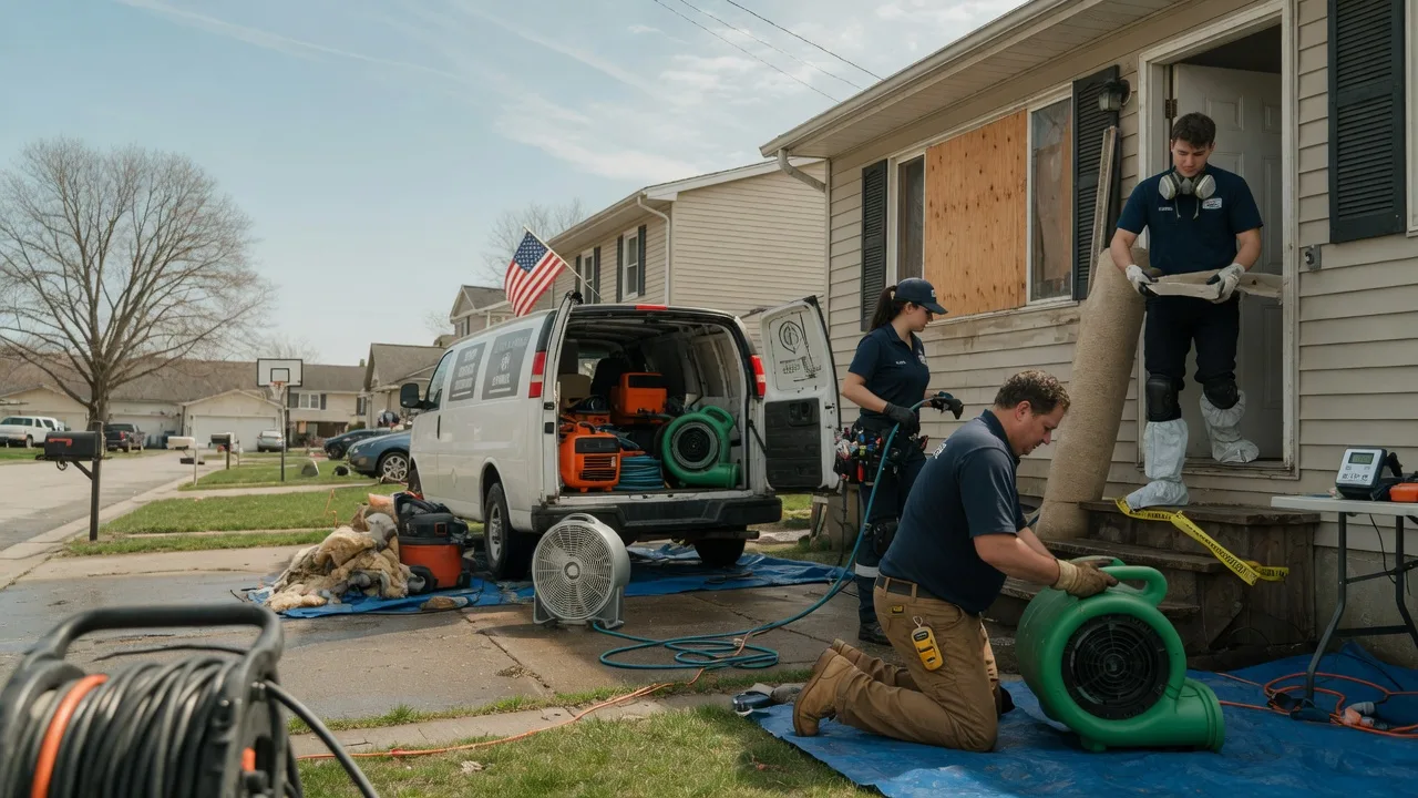 Water Damage Restoration in Orviston, PA near me